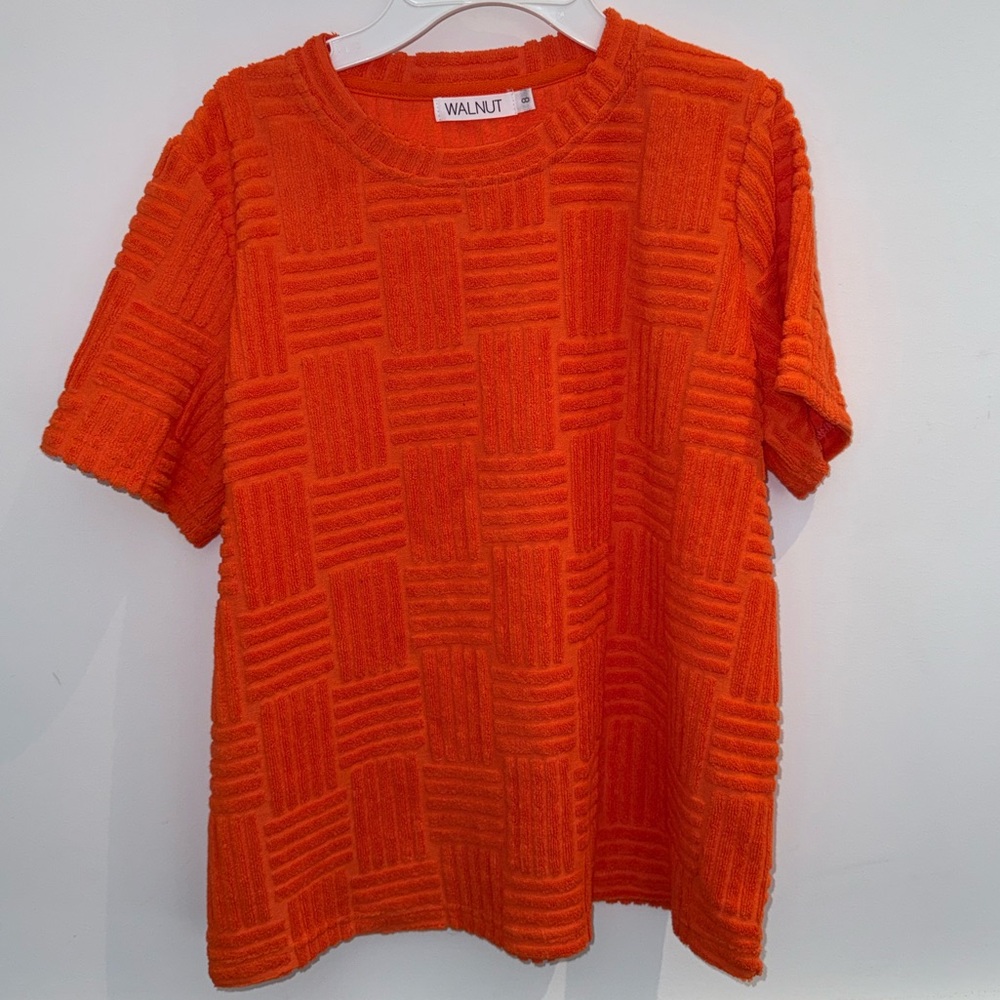Women's Orange Short Sleeve Tee